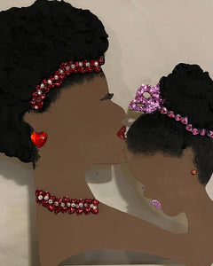 MOTHER and Daughter -Wall Art