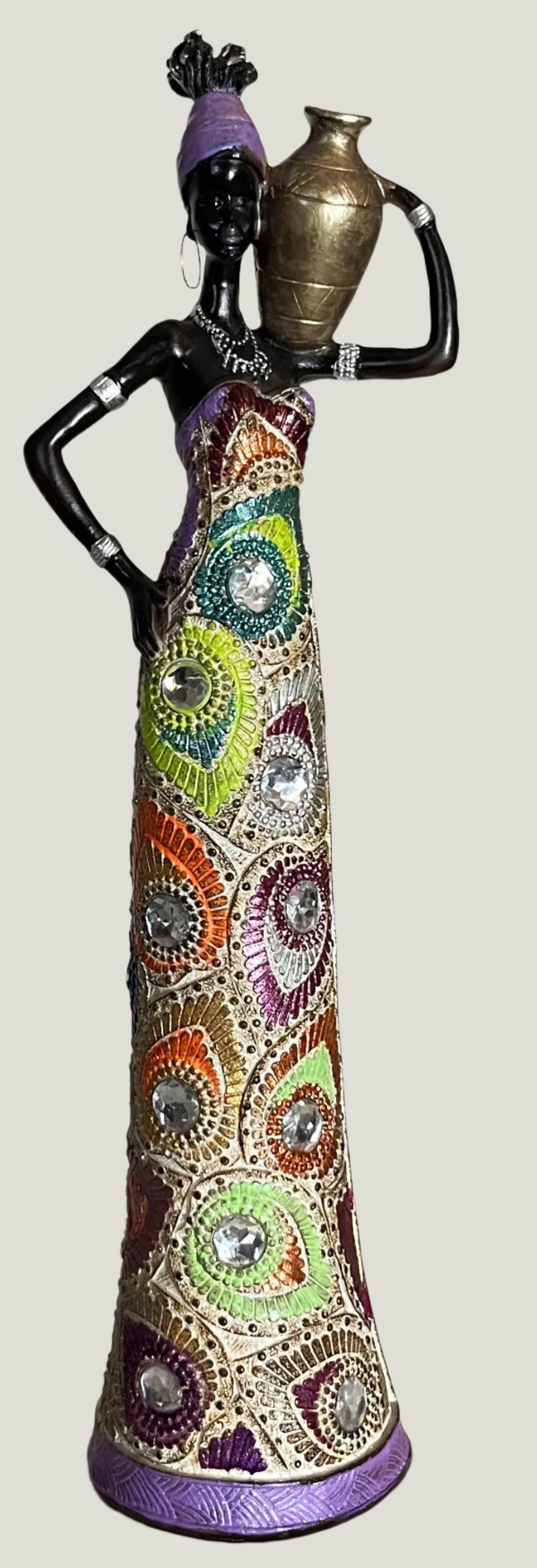 COLORFUL DRESSED- Lady