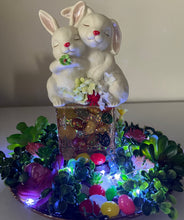 Light up easter centerpiece