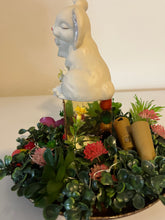 Light up easter centerpiece