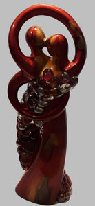 LOVE RED STATUE-Man and Woman