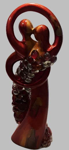 LOVE RED STATUE-Man and Woman