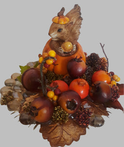 FALL SQUIRREL- Be Thankful