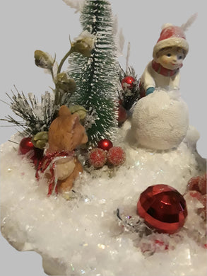 CHRISTMAS WINTER- Wonderland Decorative Plate