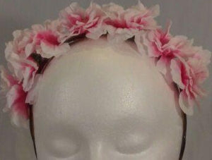 Headband - Pink And White