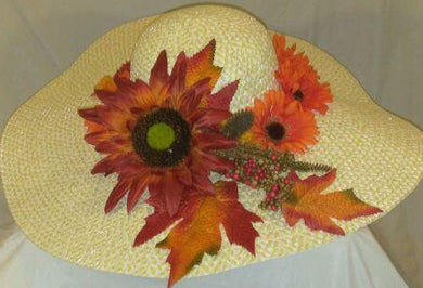 AUTUMN-  Leaves Sun Hat