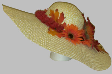 AUTUMN-  Leaves Sun Hat
