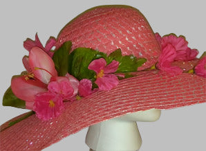 EVA-  Pink Dress Hat