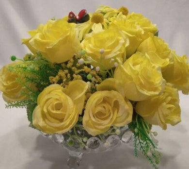 YELLOW ROSE- Flower Arrangement