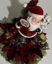CHRISTMAS- Tiny Santa w/ dog