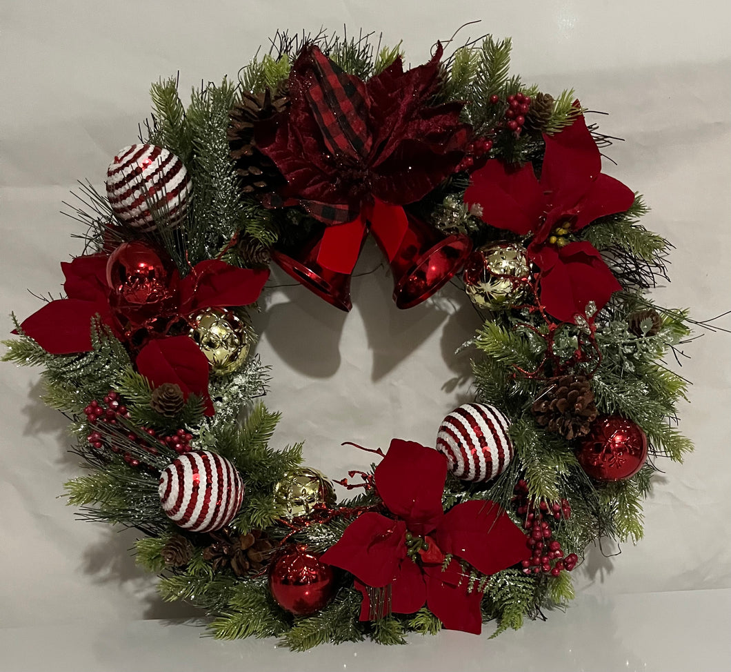 CHRISTMAS PEPPERMINT - wreath