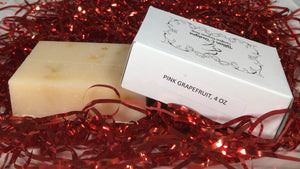 PINK GRAPEFRUIT- Organic Bar Soap