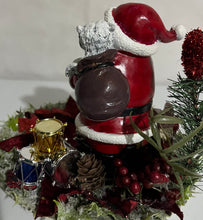 CHRISTMAS- Tiny Santa w/ dog