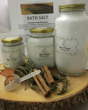 CINNAMON  & ROSEMARY- Large Jar Bath Salt