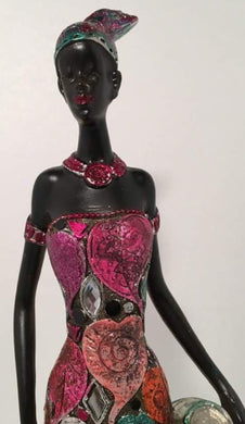 CHAROLETT -Pink African Lady
