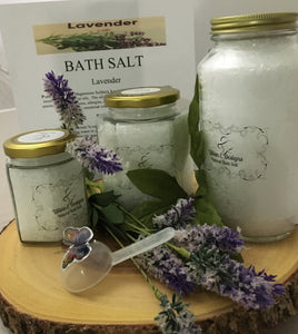 LAVENDER- Medium Jar Bath Salt