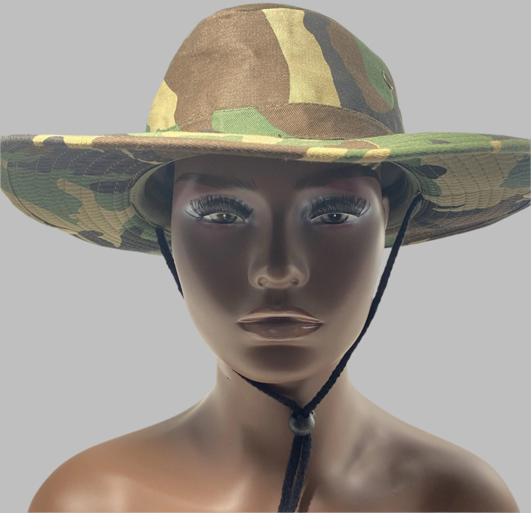 CAMO- Safari Hat