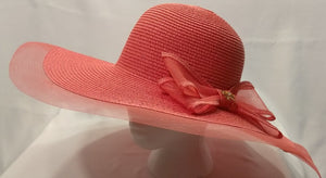 EUNICE-  Pink Dress Hat